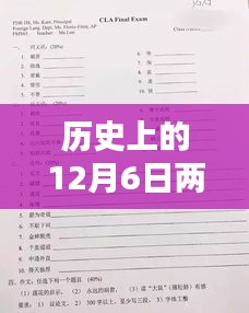 历史上的12月6日两参老兵认定最新消息，全面解读与深度评测揭秘最新动态