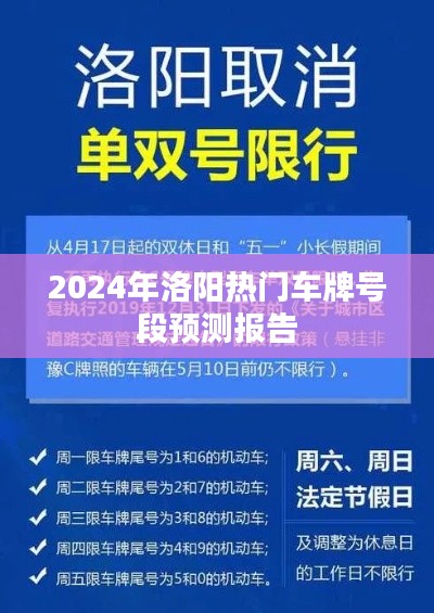 2024年洛阳热门车牌号段预测报告，展望未来的车牌选择趋势