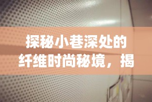 纤维时尚秘境探秘，小巷深处的时尚纤维与十二月热门价格揭秘，特色小店故事分享