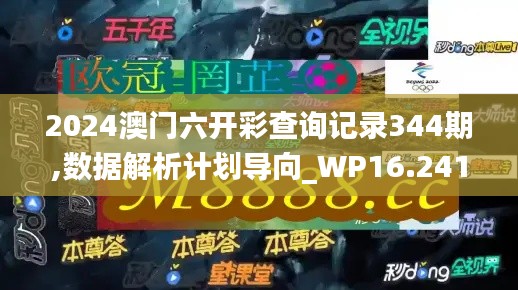 2024澳门六开彩查询记录344期,数据解析计划导向_WP16.241