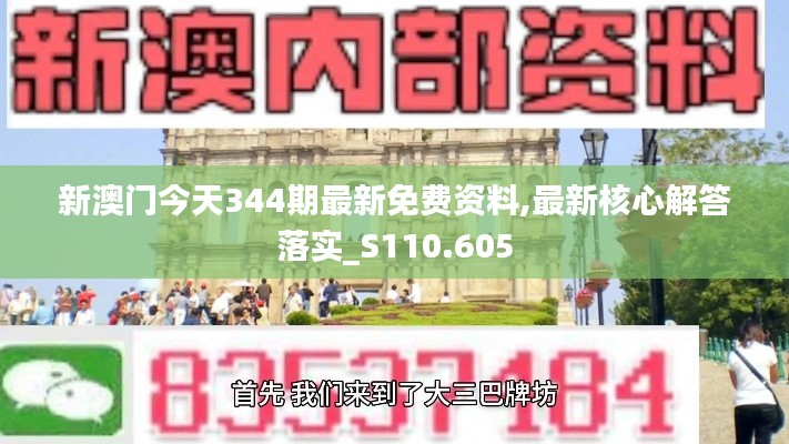 新澳门今天344期最新免费资料,最新核心解答落实_S110.605