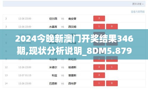 2024今晚新澳门开奖结果346期,现状分析说明_8DM5.879