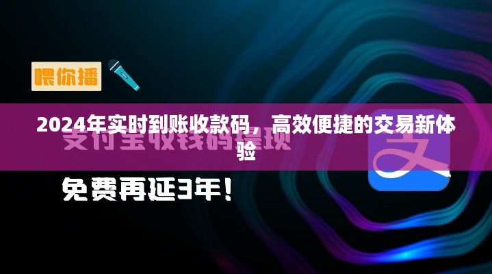 2024年实时到账收款码，开启高效便捷交易新体验