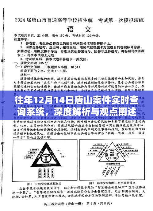 往年12月14日唐山案件实时查询系统深度解析与观点阐述，探究案件背后的真相与影响