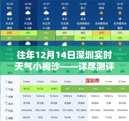 往年12月14日深圳小梅沙实时天气详解与介绍