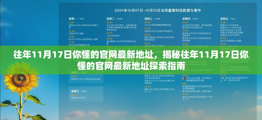 揭秘往年11月17日特殊官网最新地址探索指南