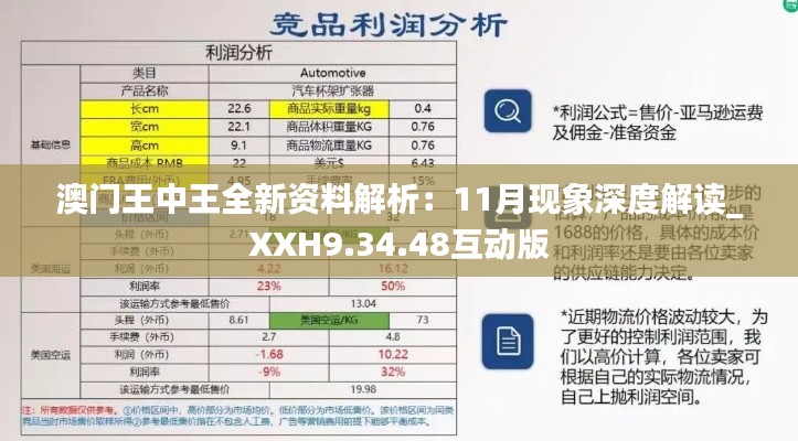 澳门王中王全新资料解析：11月现象深度解读_XXH9.34.48互动版