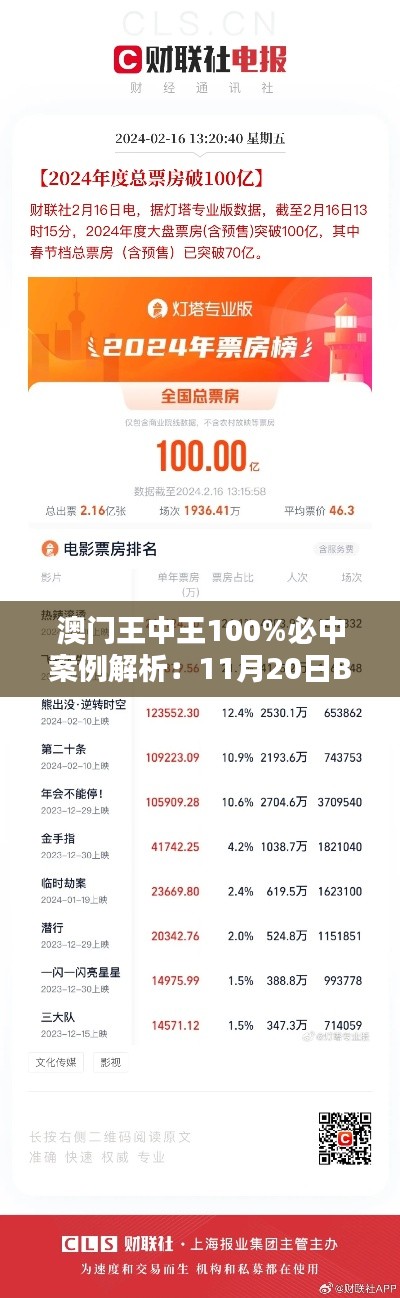 澳门王中王100%必中案例解析：11月20日BLD3.48.71高级版