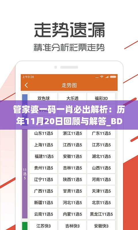 管家婆一码一肖必出解析：历年11月20日回顾与解答_BDW8.30.81智慧共享版