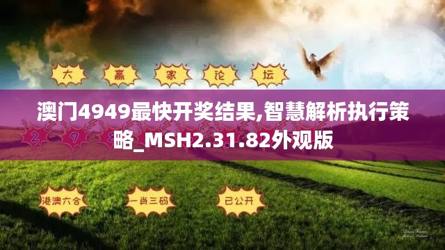 澳门4949最快开奖结果,智慧解析执行策略_MSH2.31.82外观版