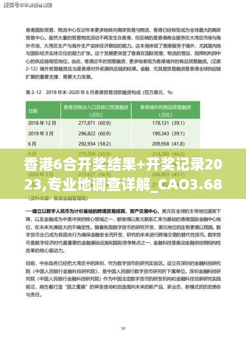 香港6合开奖结果+开奖记录2023,专业地调查详解_CAO3.68.86娱乐版