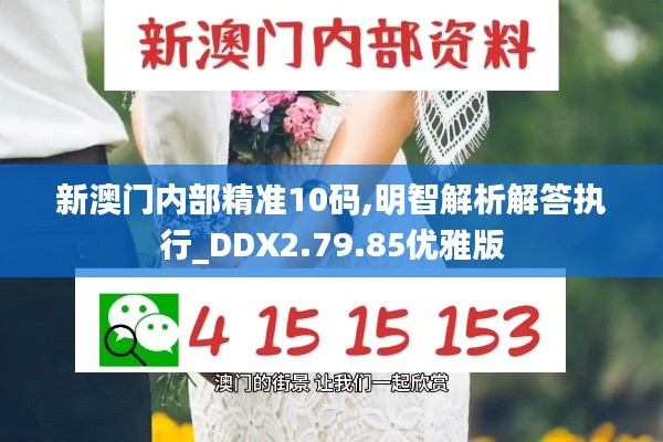 新澳门内部精准10码,明智解析解答执行_DDX2.79.85优雅版