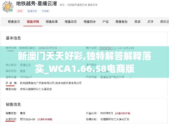 新澳门天天好彩,独特解答解释落实_WCA1.66.58电商版