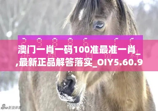 澳门一肖一码100准最准一肖_,最新正品解答落实_OIY5.60.94天然版