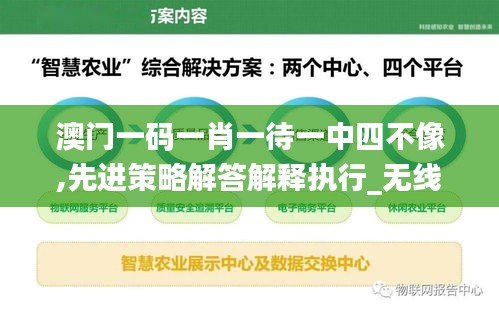 澳门一码一肖一待一中四不像,先进策略解答解释执行_无线版ZSP6.78