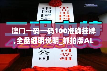 澳门一码一码100准确挂牌,全盘细明说明_抓拍版ALX8.54