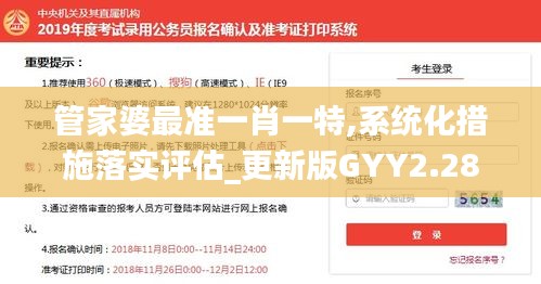 管家婆最准一肖一特,系统化措施落实评估_更新版GYY2.28