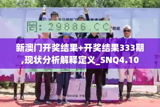 新澳门开奖结果+开奖结果333期,现状分析解释定义_SNQ4.10