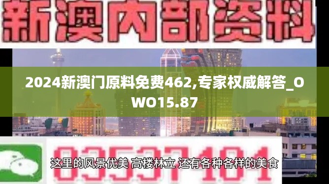 2024新澳门原料免费462,专家权威解答_OWO15.87