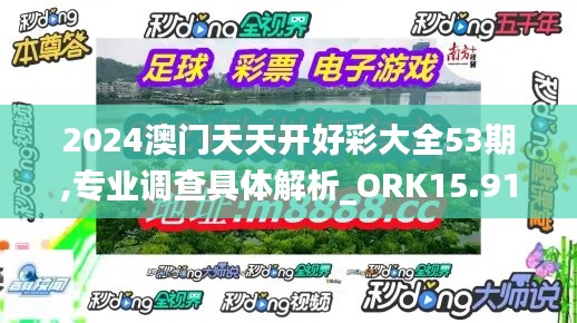 2024澳门天天开好彩大全53期,专业调查具体解析_ORK15.91