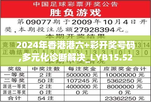 2024年香港港六+彩开奖号码,多元化诊断解决_LYB15.52