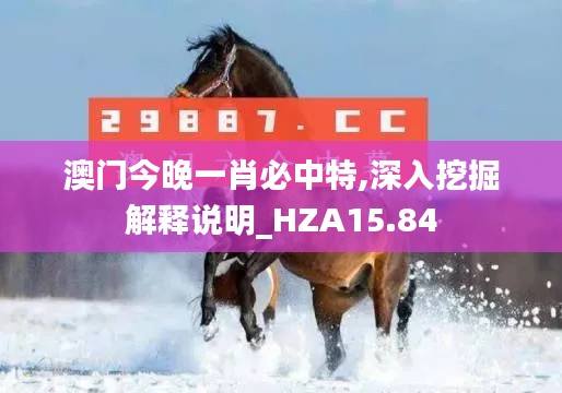 澳门今晚一肖必中特,深入挖掘解释说明_HZA15.84