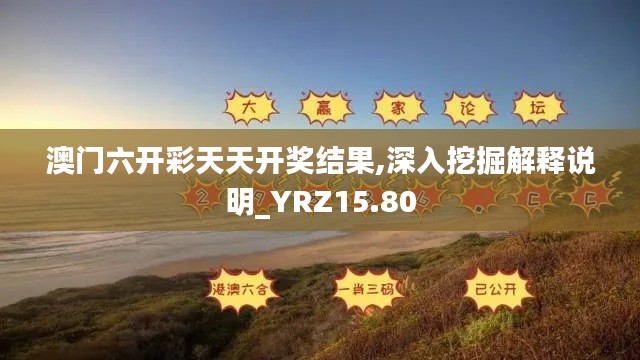 澳门六开彩天天开奖结果,深入挖掘解释说明_YRZ15.80