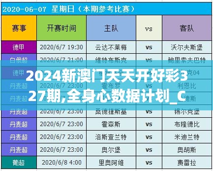 2024新澳门天天开好彩327期,全身心数据计划_CTQ18.12