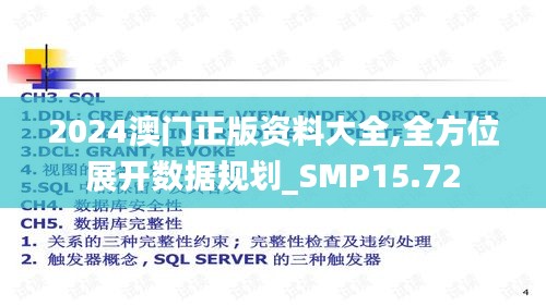 2024澳门正版资料大全,全方位展开数据规划_SMP15.72