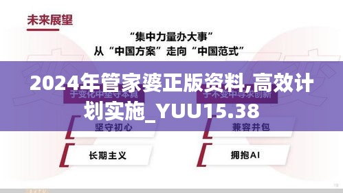 2024年管家婆正版资料,高效计划实施_YUU15.38