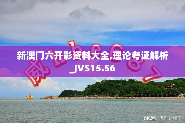 新澳门六开彩资料大全,理论考证解析_JVS15.56