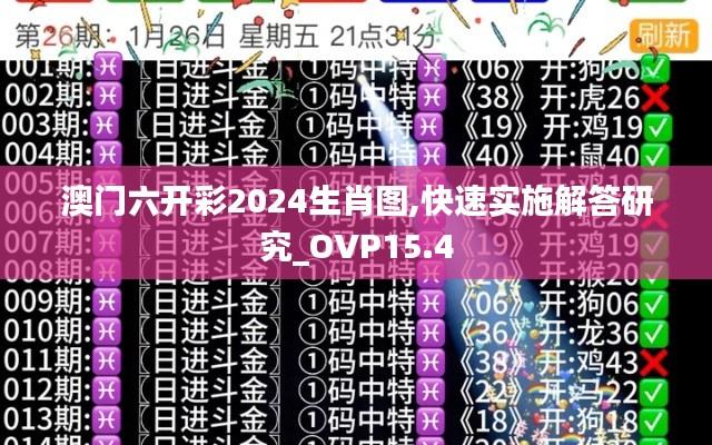 澳门六开彩2024生肖图,快速实施解答研究_OVP15.4