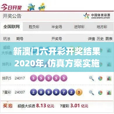 新澳门六开彩开奖结果2020年,仿真方案实施_YLM15.75