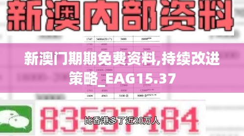 新澳门期期免费资料,持续改进策略_EAG15.37