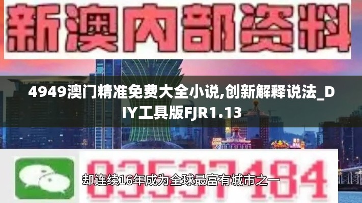 4949澳门精准免费大全小说,创新解释说法_DIY工具版FJR1.13