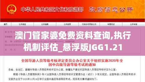 澳门管家婆免费资料查询,执行机制评估_悬浮版JGG1.21