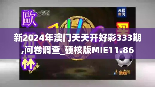 新2024年澳门天天开好彩333期,问卷调查_硬核版MIE11.86