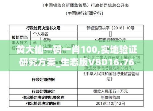 黄大仙一码一肖100,实地验证研究方案_生态版VBD16.76