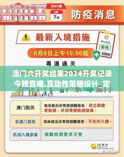 澳门六开奖结果2024开奖记录今晚直播,互动性策略设计_定义版QBD13.15