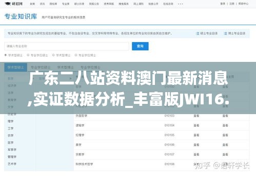 广东二八站资料澳门最新消息,实证数据分析_丰富版JWI16.37