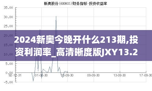 2024新奥今晚开什么213期,投资利润率_高清晰度版JXY13.27