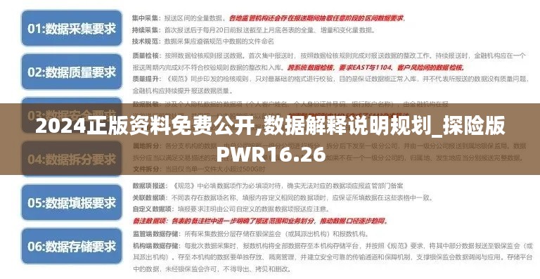 2024正版资料免费公开,数据解释说明规划_探险版PWR16.26