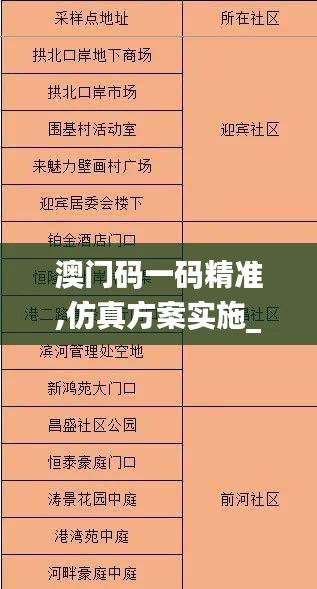 澳门码一码精准,仿真方案实施_随机版VMW16.6