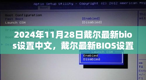 戴尔最新BIOS设置中文教程，来自小红书的实用指南（附操作技巧，更新日期，2024年11月28日）