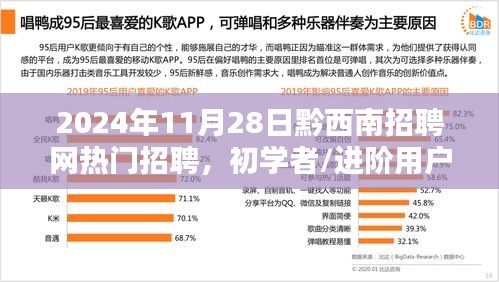 初学者与进阶用户必备，2024年黔西南招聘网求职全攻略与热门招聘汇总