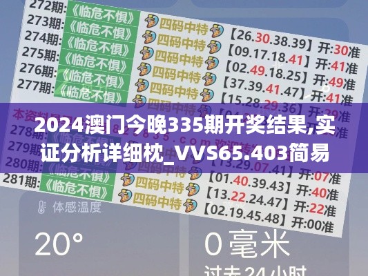 2024澳门今晚335期开奖结果,实证分析详细枕_VVS65.403简易版