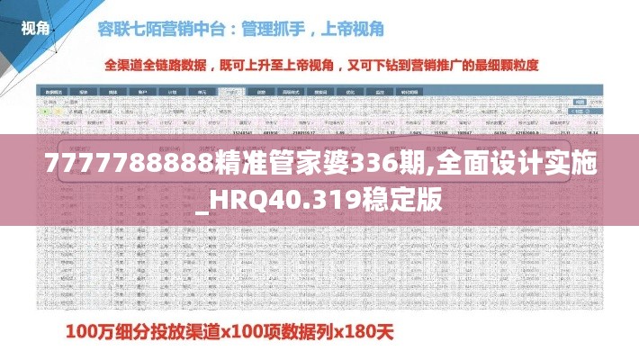 7777788888精准管家婆336期,全面设计实施_HRQ40.319稳定版