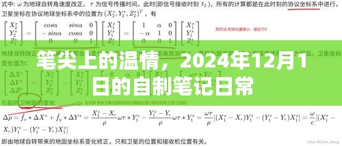 笔尖上的温情，自制笔记的日常，2024年12月1日