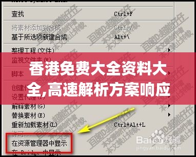 香港免费大全资料大全,高速解析方案响应_交互版166.963-1