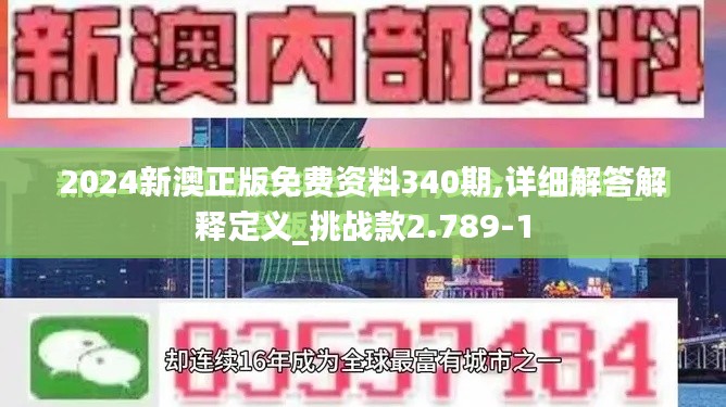 2024新澳正版免费资料340期,详细解答解释定义_挑战款2.789-1